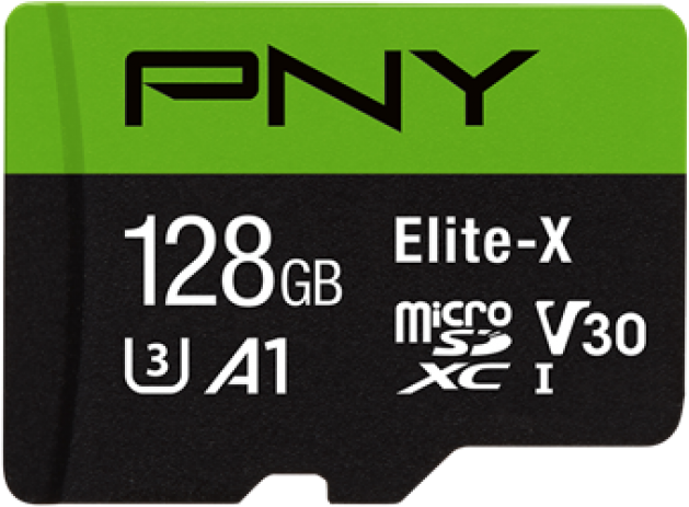 P N Y Elite X128 G B Micro S D X C Card PNG Image