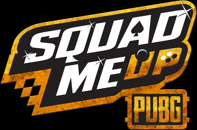 P U B G Squad Me Up Logo PNG Image