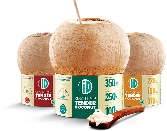 Packaged Tender Coconut Water PNG Image