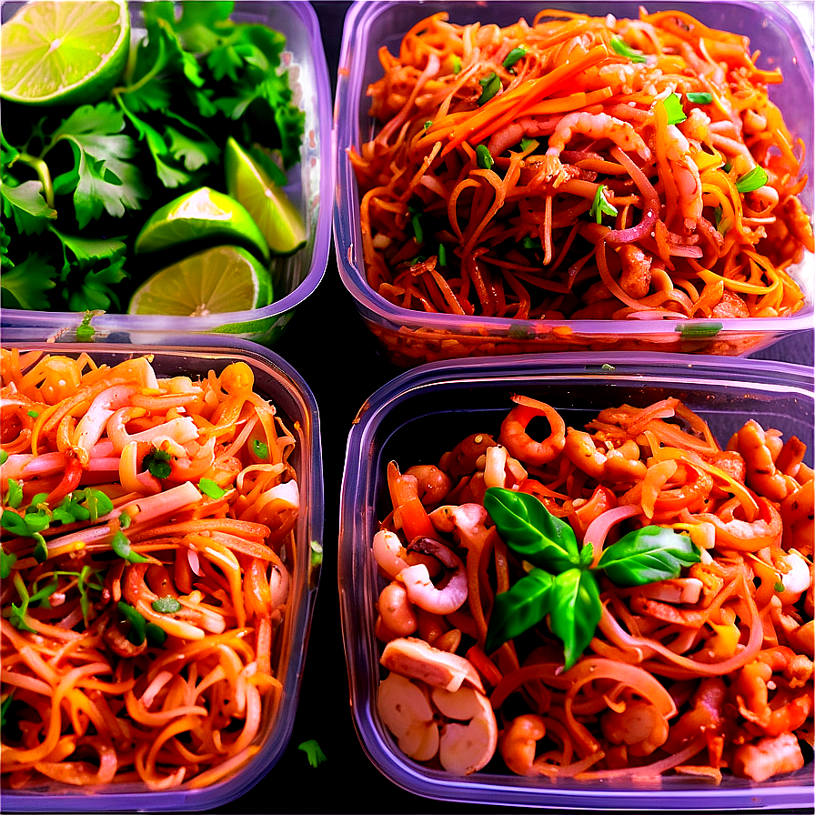 Pad Thai Meal Prep Ideas Png 75 PNG Image