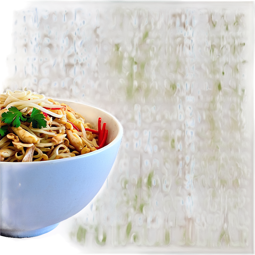 Pad Thai With Homemade Noodles Png 91 PNG Image