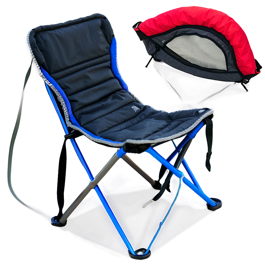 Padded Camping Chair Png Kct PNG Image