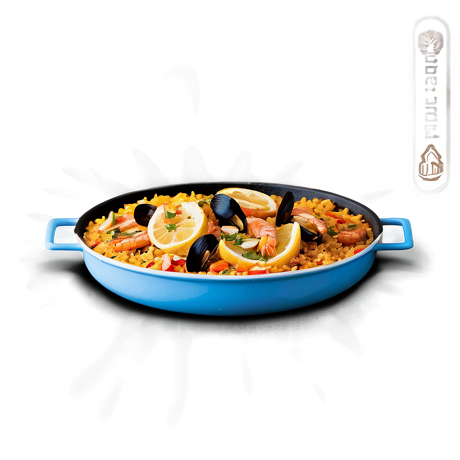 Paella With Citrus Zest Png 06252024 PNG Image