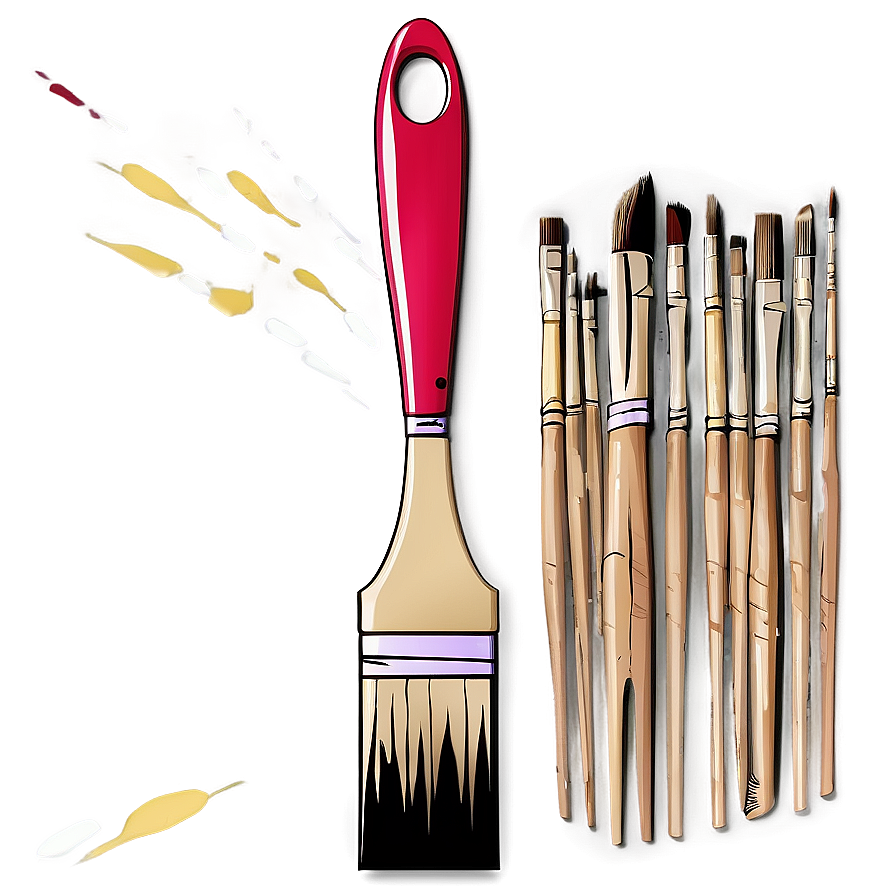 Paint Brush Outline Png 05042024 PNG Image