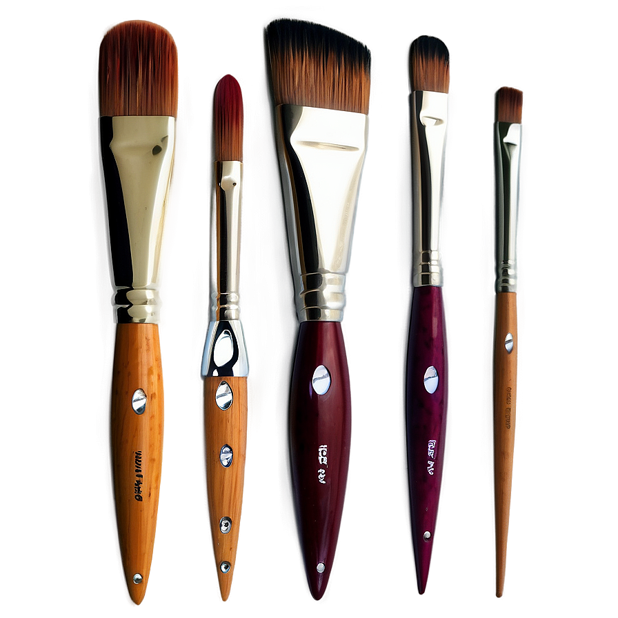 Paint Brush Sets For Beginners Png Fan PNG Image