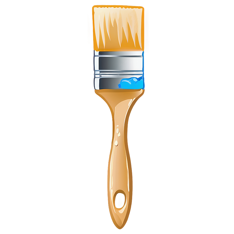 Paint Brush With Drip Png 05042024 PNG Image