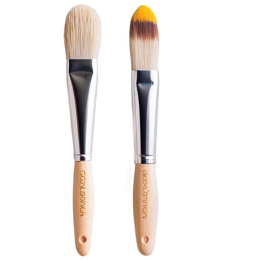 Paint Brush With Palette Png Ftj PNG Image