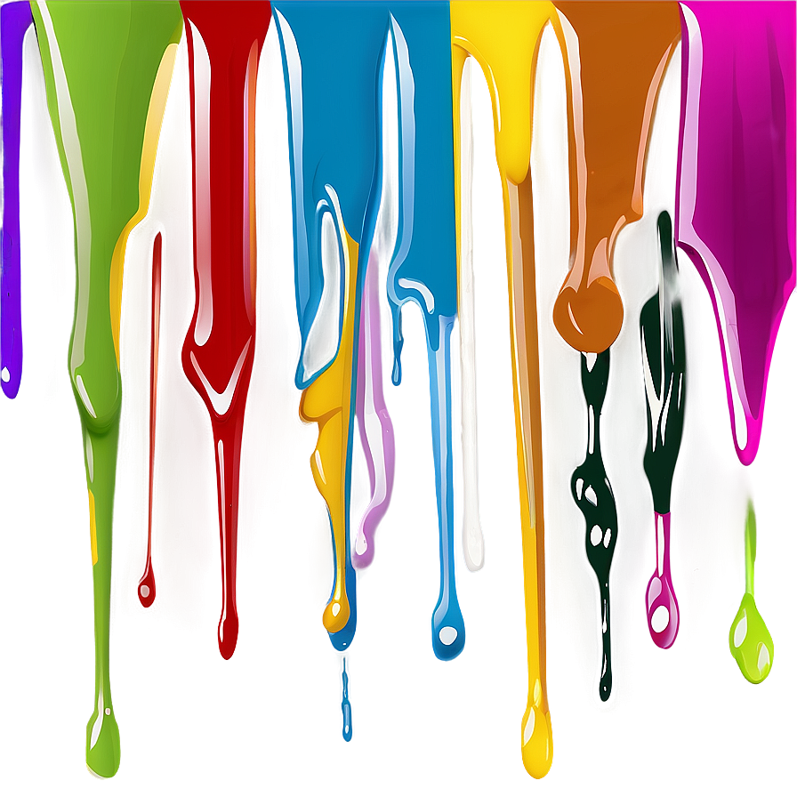 Paint Drip D PNG Image