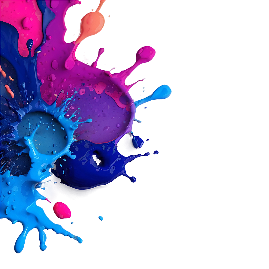 Paint Splash Background Png Uio55 PNG Image