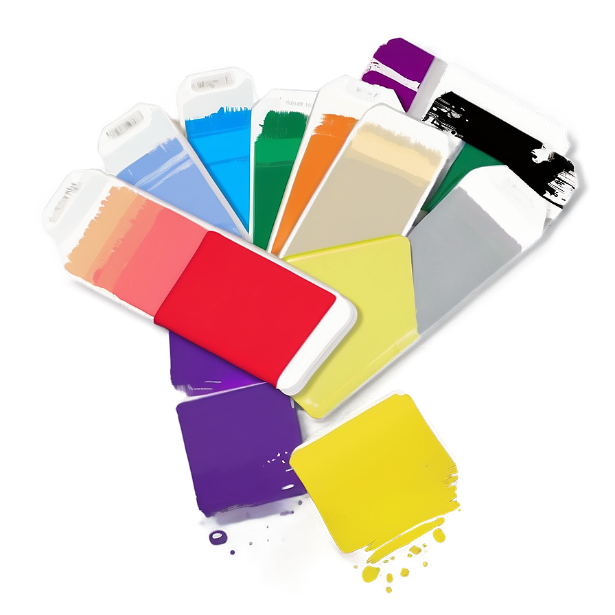 Paint Swatch For Art Projects Png Lpg PNG Image