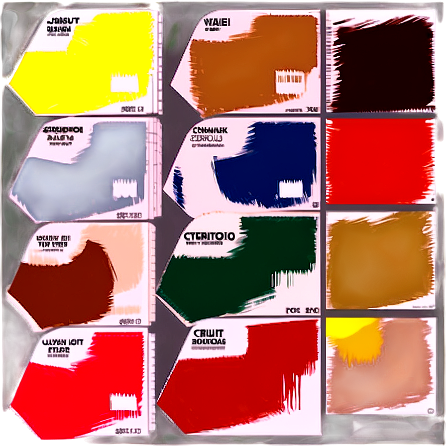 Paint Swatch For Office Png Cck69 PNG Image