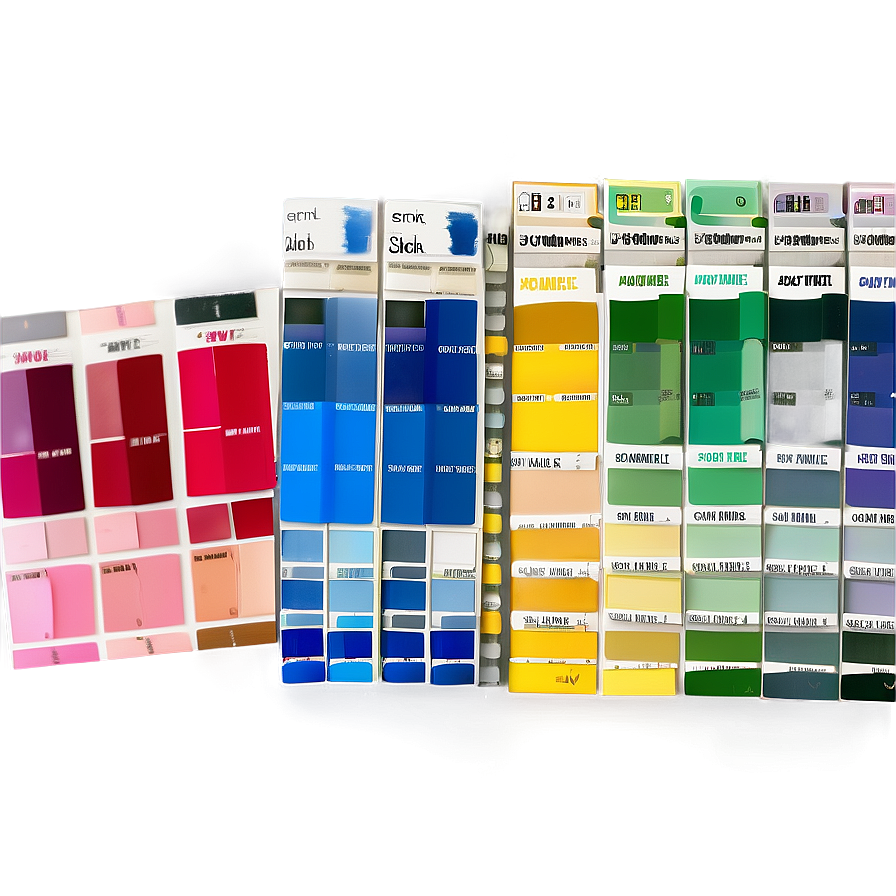 Paint Swatch Matching Png 33 PNG Image