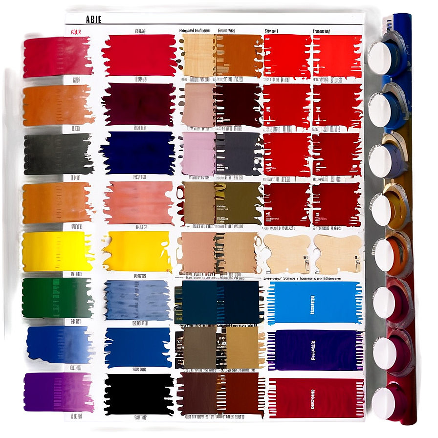 Paint Swatch Matching Png 74 PNG Image