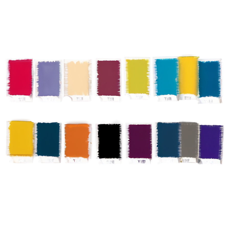 Paint Swatches C PNG Image