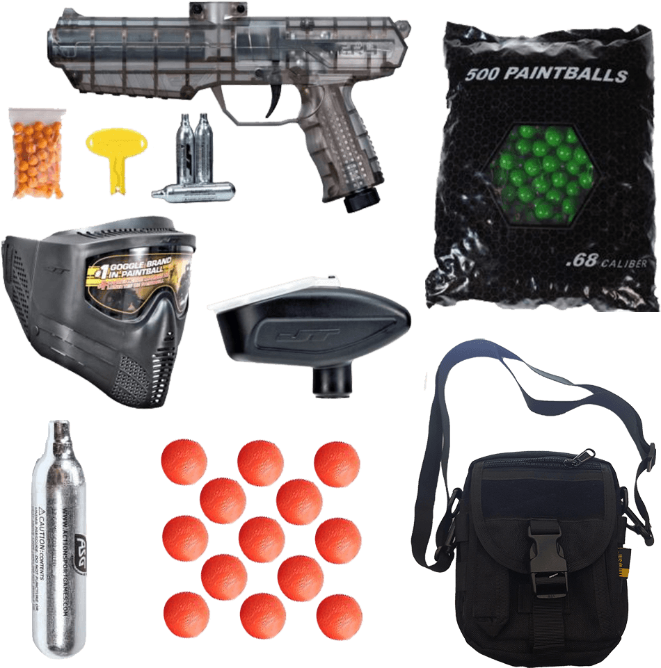 Paintball Equipmentand Accessories PNG Image