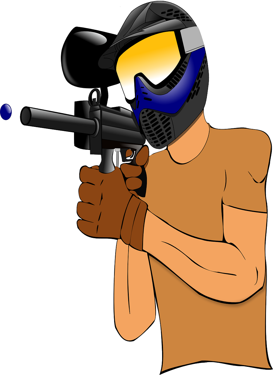 Paintball_ Player_ Action_ Pose.png PNG Image