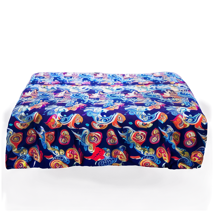 Paisley Bed Sheet Png Fnr2 PNG Image