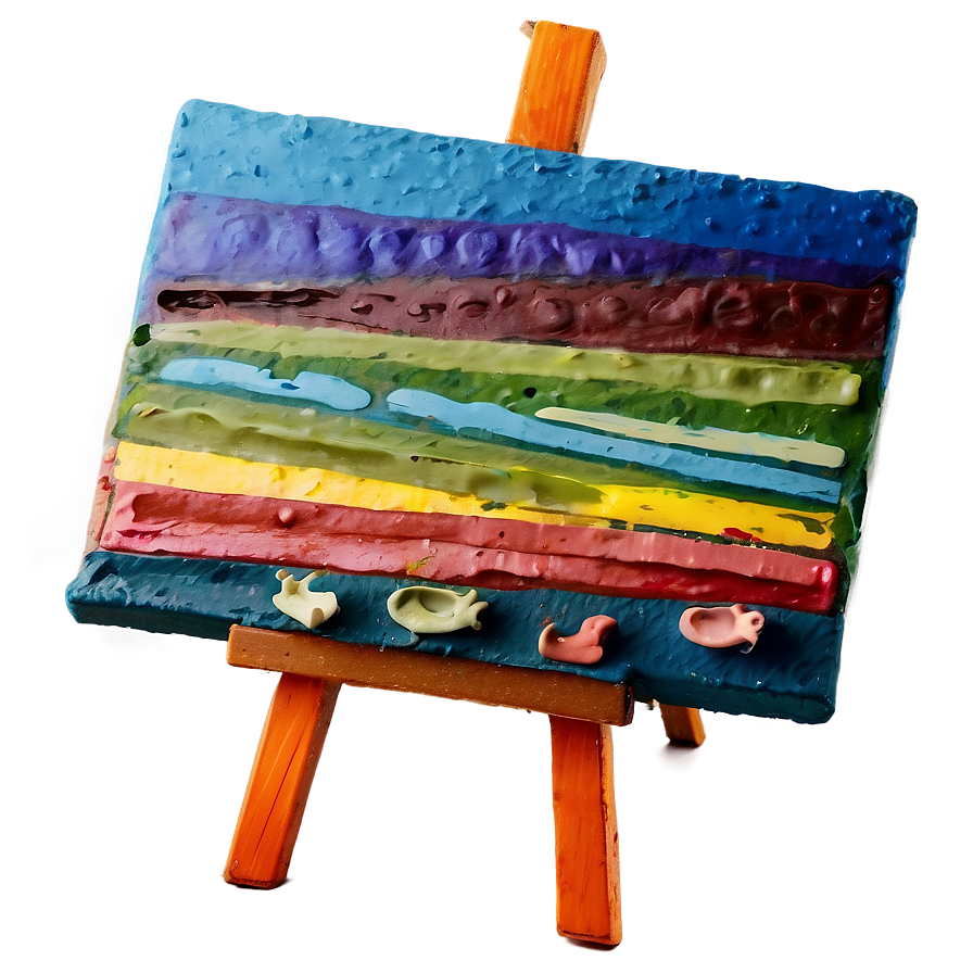 Palette And Easel Png 06212024 PNG Image