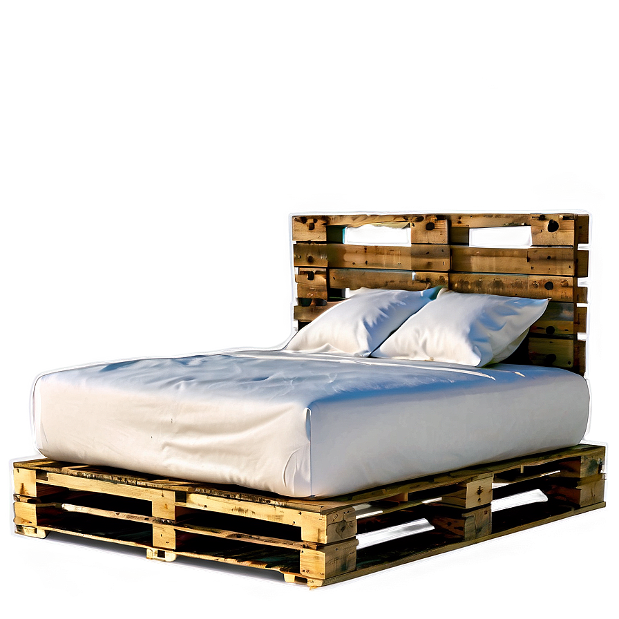 Pallet Bed Eco-friendly Png Bpt16 PNG Image