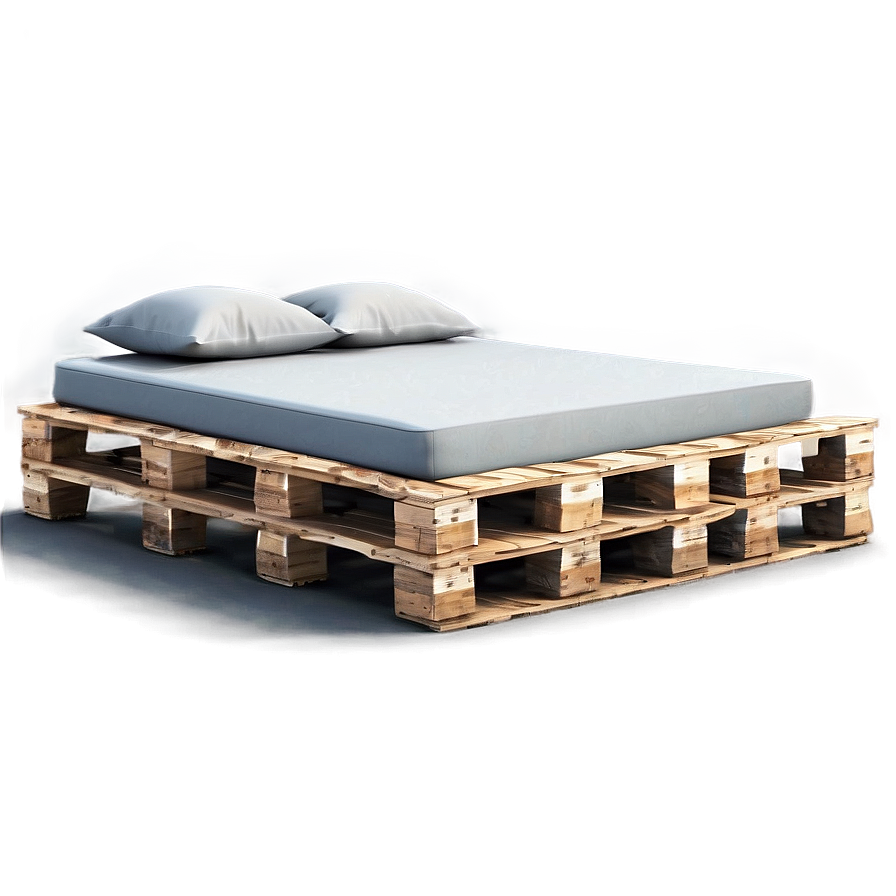 Pallet Bed Eco-friendly Png Jlj PNG Image