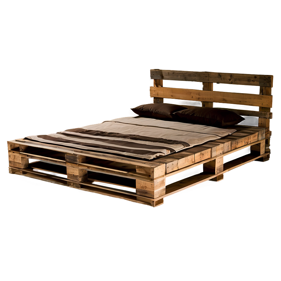 Pallet Bed Frame Png Jvl PNG Image