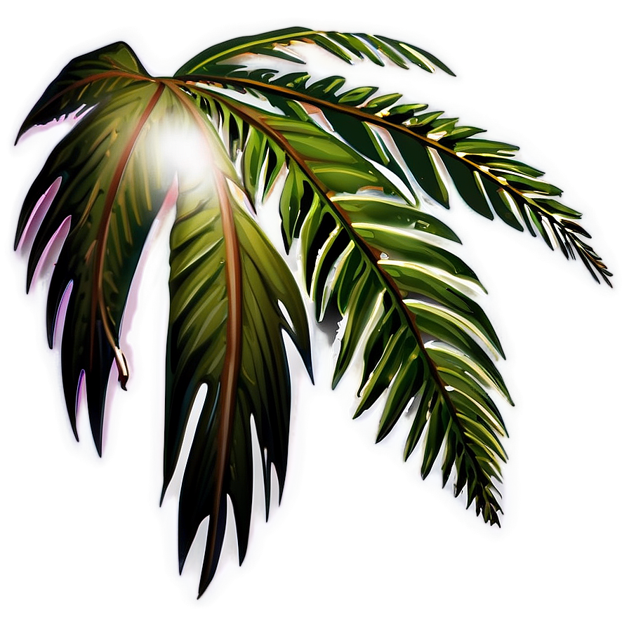 Palm Leaves Icon Png Anb PNG Image