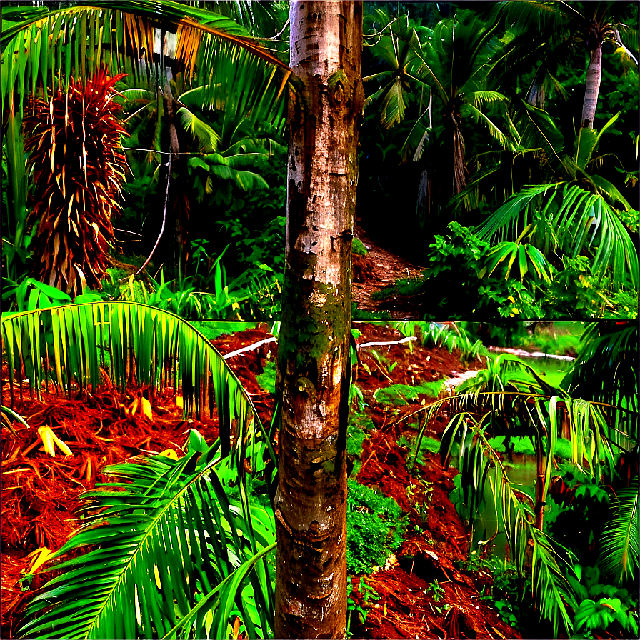 Palm Oil Plantations Deforestation Png Awc72 PNG Image