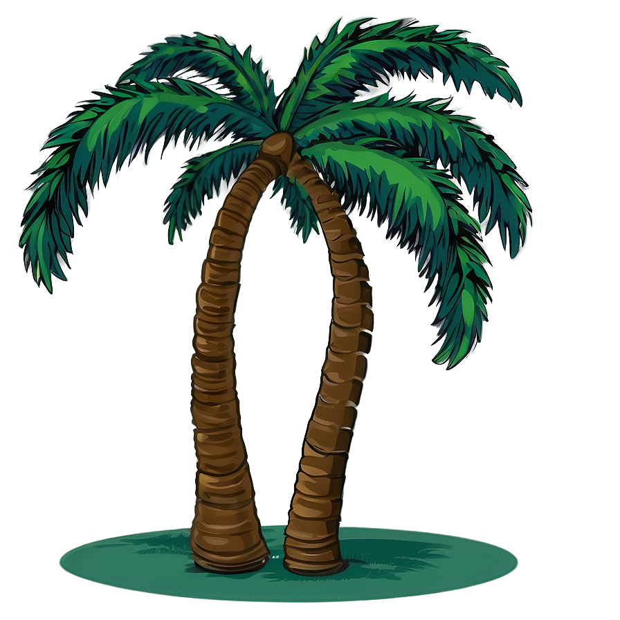 Palm Tree Clip Art Png Lxh15 PNG Image