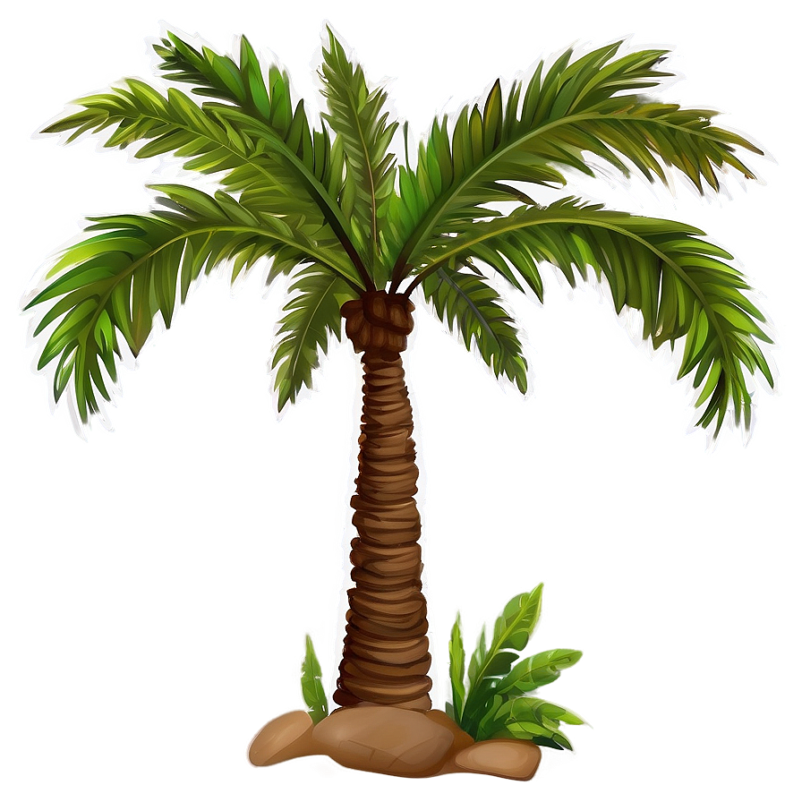 Palm Tree Drawing Png Fvo72 PNG Image