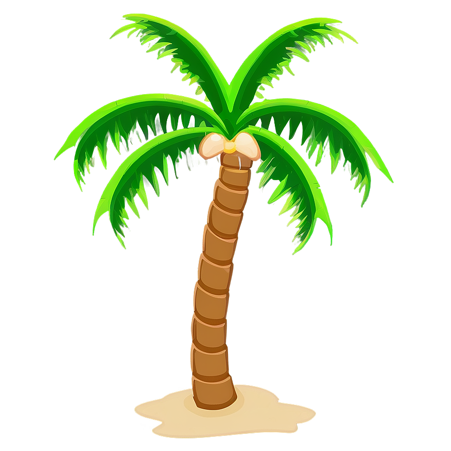 Palm Tree Illustration Png 06122024 PNG Image