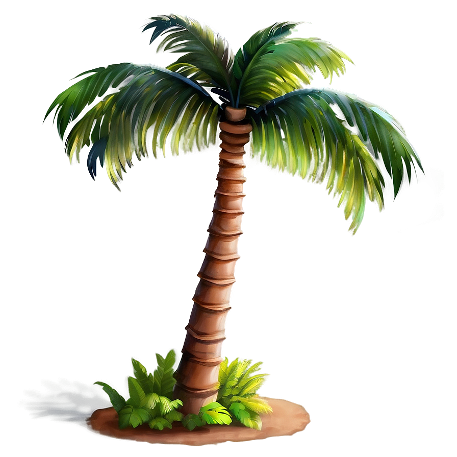 Palm Tree Shadow Png Pcj PNG Image