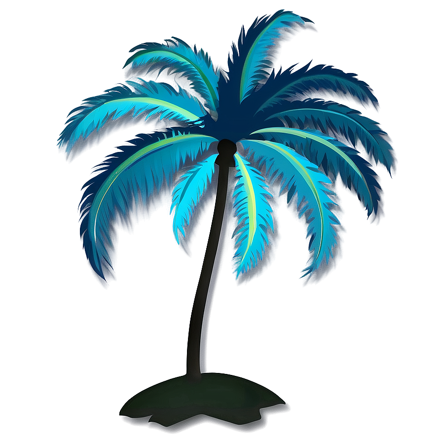 Palm Tree Silhouette Png 04292024 PNG Image