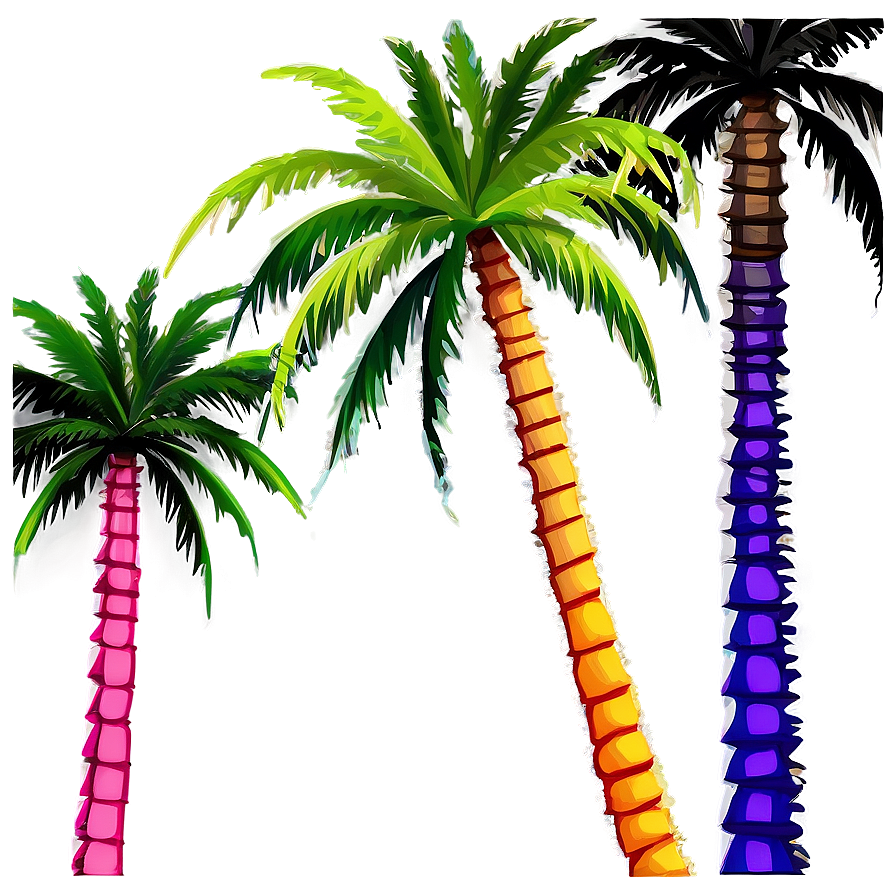 Palm Trees And Ocean Png Mcg80 PNG Image