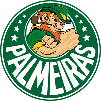 Palmeiras Logowith Mascot PNG Image