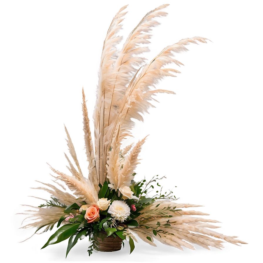 Pampas Grass Wedding Decor Png Lcj14 PNG Image