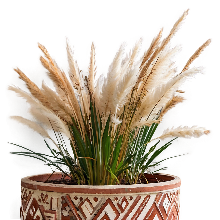 Pampas In Pot Png 81 PNG Image