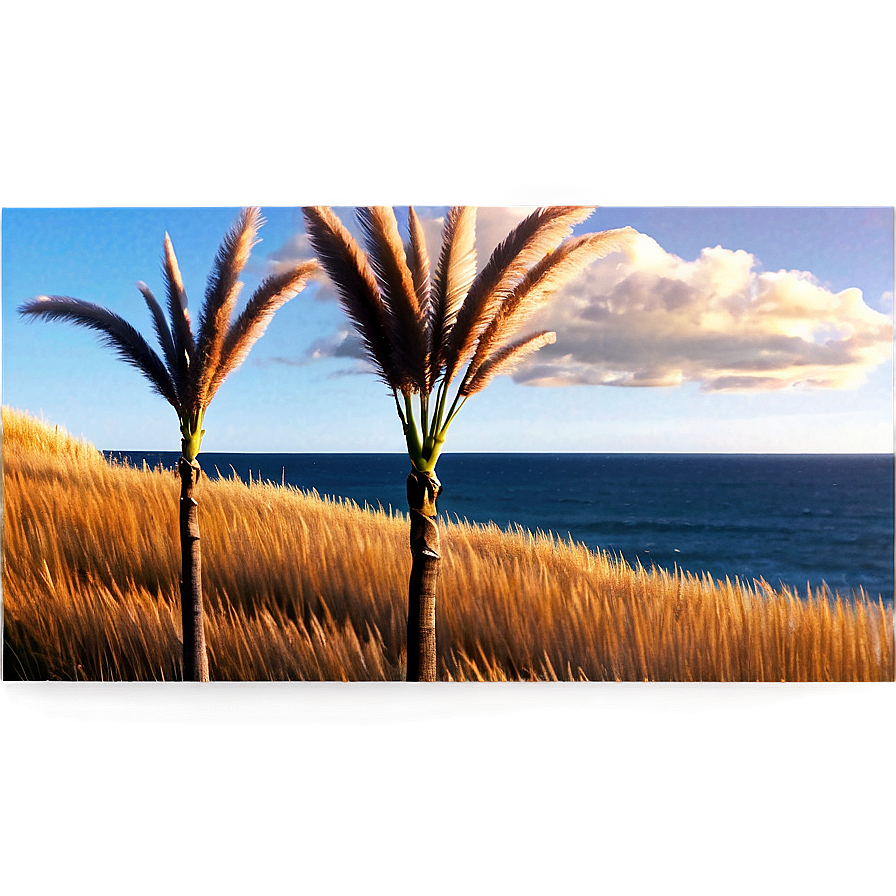 Pampas On Cliff Png Bqr33 PNG Image