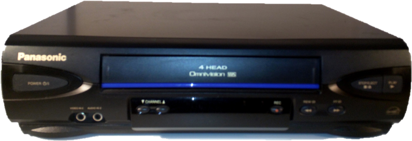 Panasonic4 Head V H S Player PNG Image