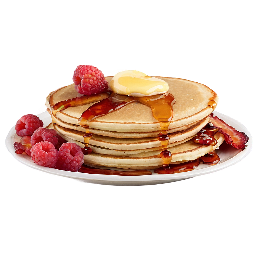 Pancake And Bacon Combo Png Hmm PNG Image