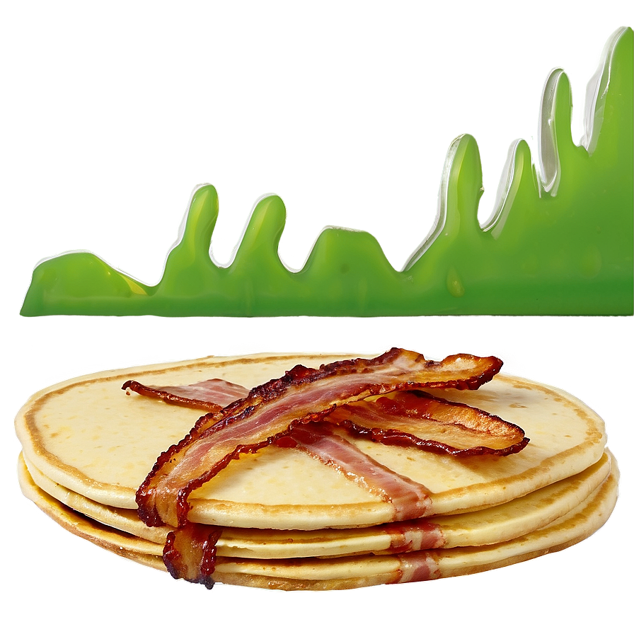 Pancake And Bacon Combo Png Ycm PNG Image