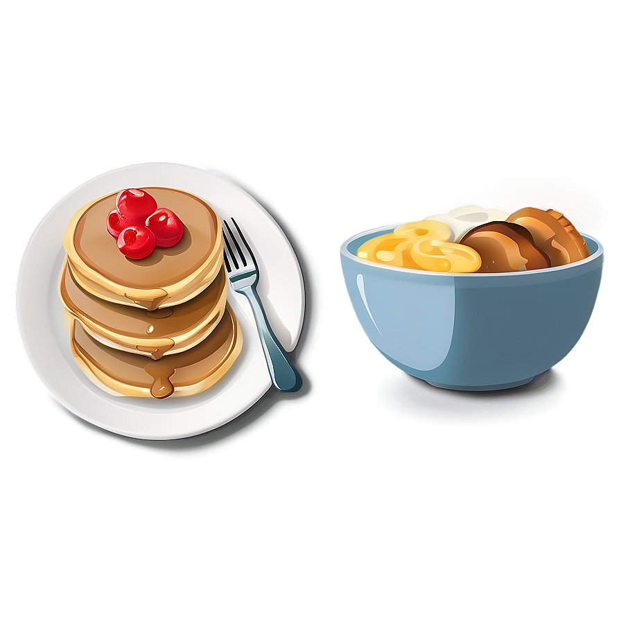 Pancake Breakfast Table Png Lvw PNG Image