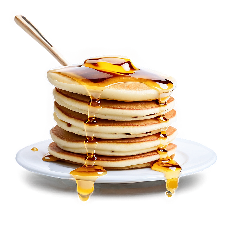 Pancake Stack With Honey Png 05242024 PNG Image