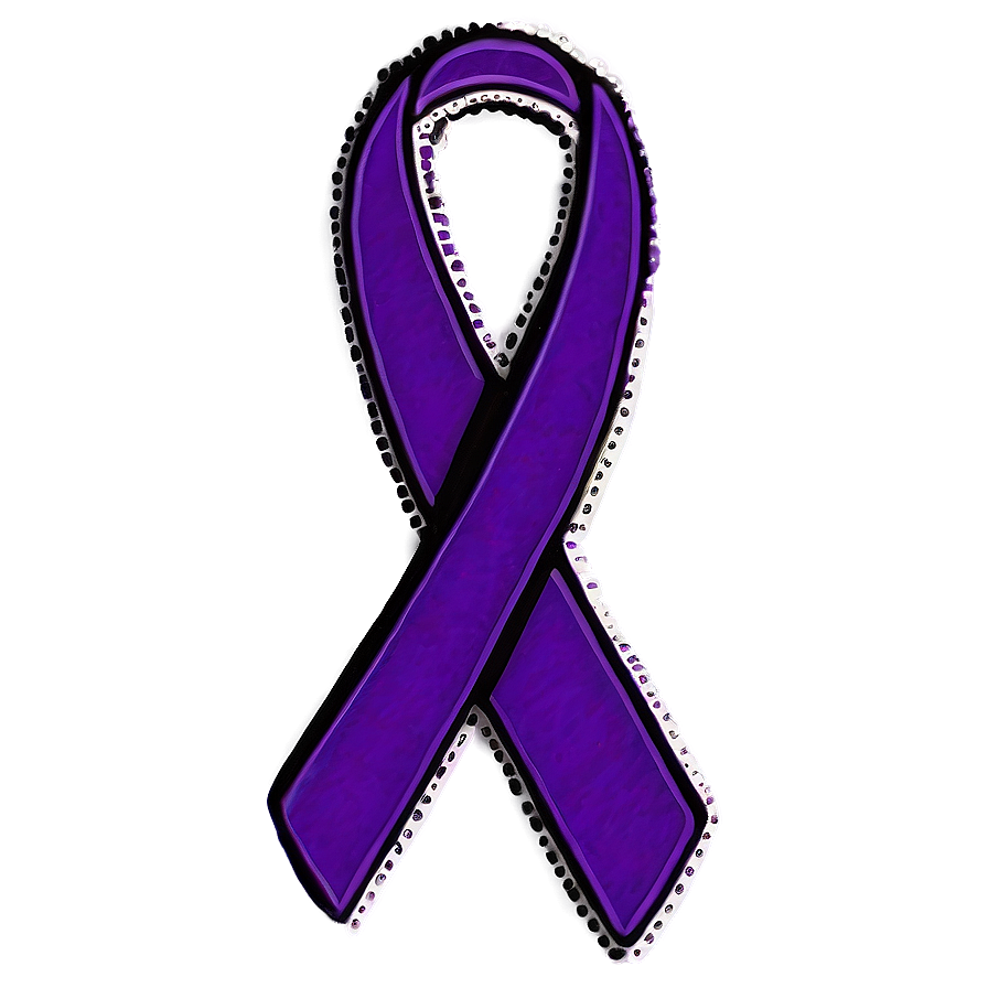 Pancreatic Cancer Ribbon Png Esu67 PNG Image