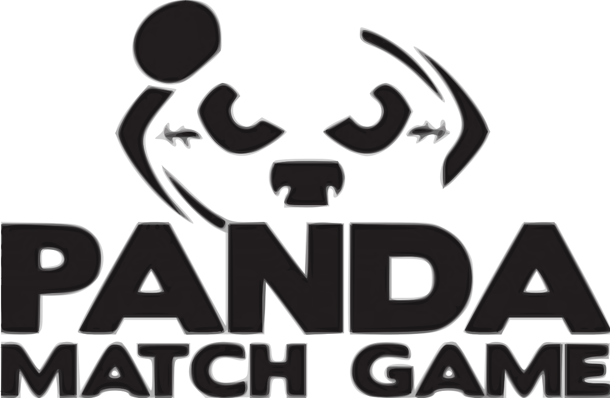 Panda Match Game Logo PNG Image