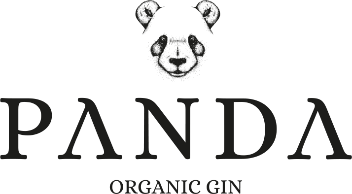 Panda Organic Gin Logo PNG Image