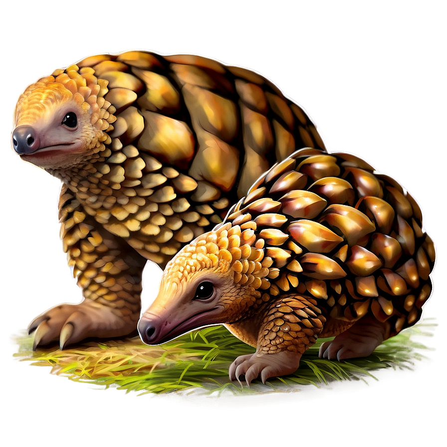 Pangolin Adventure Scene Png 06212024 PNG Image