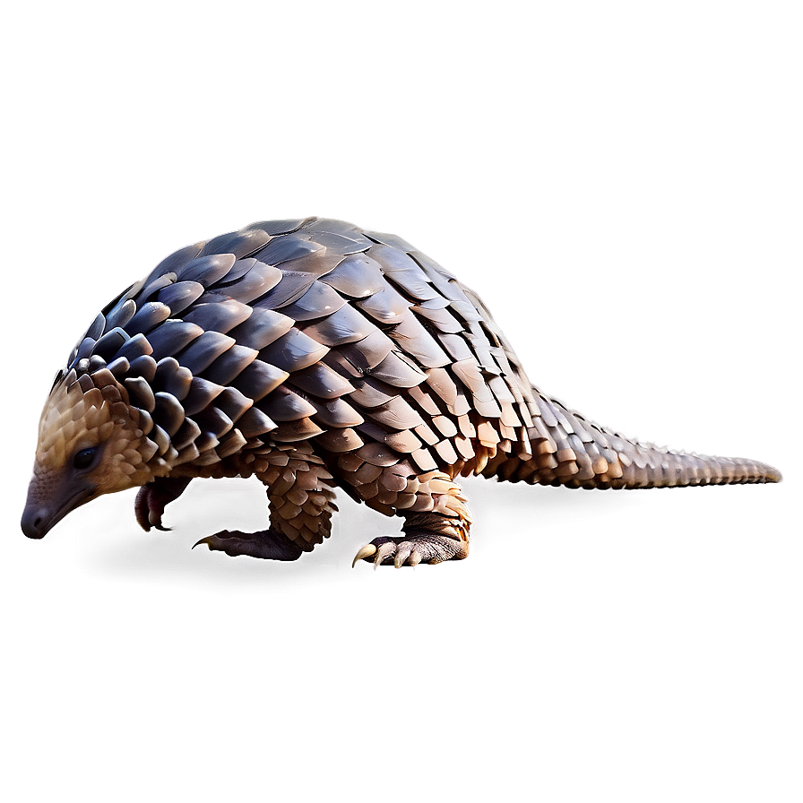 Pangolin In Moonlight Png Lct92 PNG Image