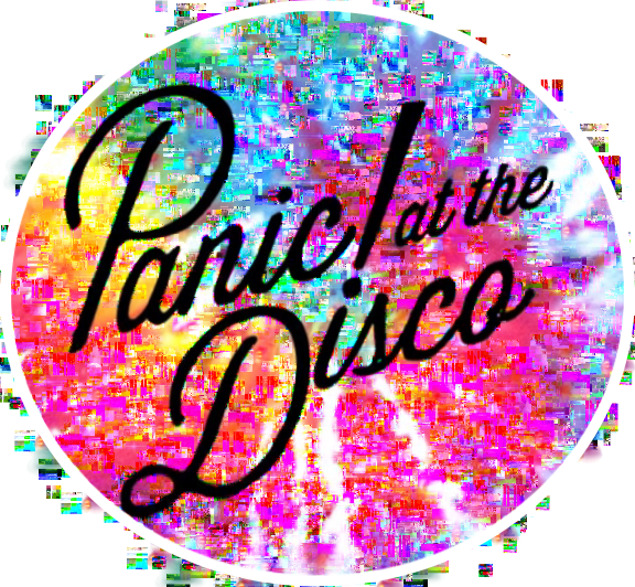 Panicatthe Disco Glitch Art PNG Image