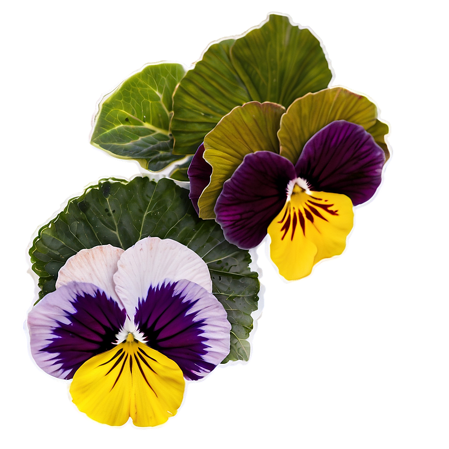 Pansy Cluster Png 80 PNG Image