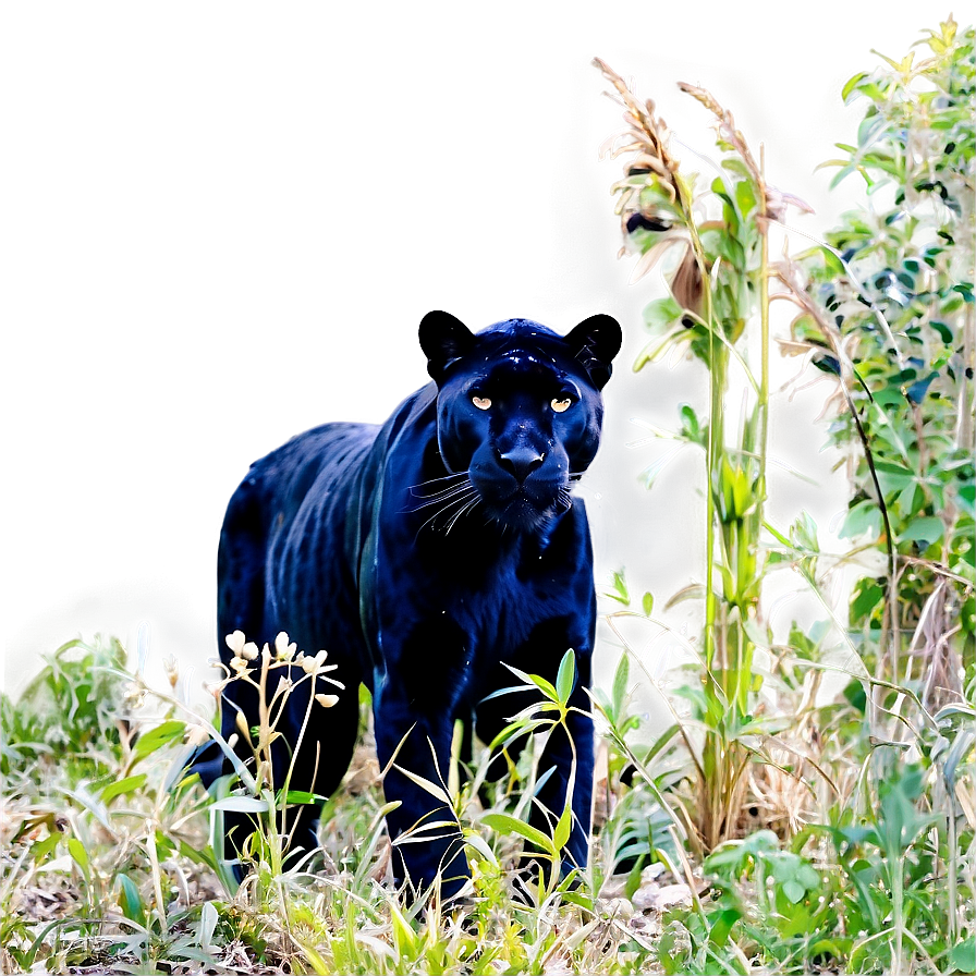 Panther In Habitat Png 59 PNG Image